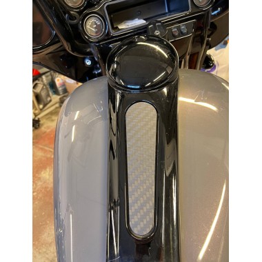 Вставка в накладку на бак Dash insert Street Glide, Road Glide 2008+