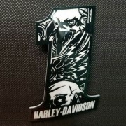 Эмблемы на бак Harley №1 Eagle, пара