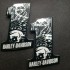 Эмблемы на бак Harley №1 Eagle, пара