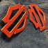 Алюминиевые эмблемы на бак Harley 