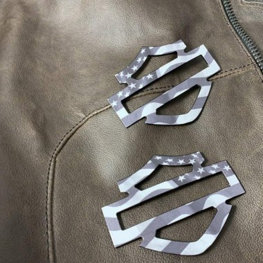 Алюминиевые эмблемы на бак Harley 