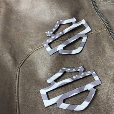 Алюминиевые эмблемы на бак Harley 