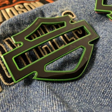 Алюминиевые эмблемы на бак Harley 