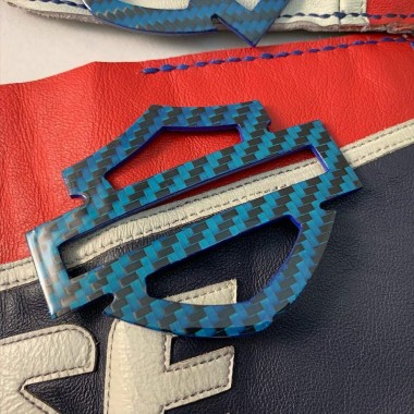 Карбоновые эмблемы на бак Harley 